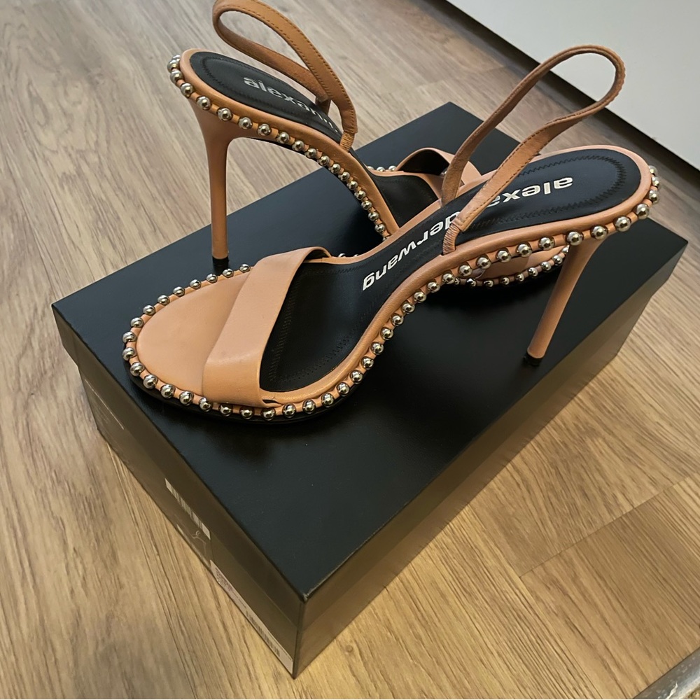 Alexander Wang Nova Heels - Sandstorm - 38.5